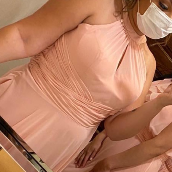 Pink Bridesmaid Dress - Picture 2 of 2